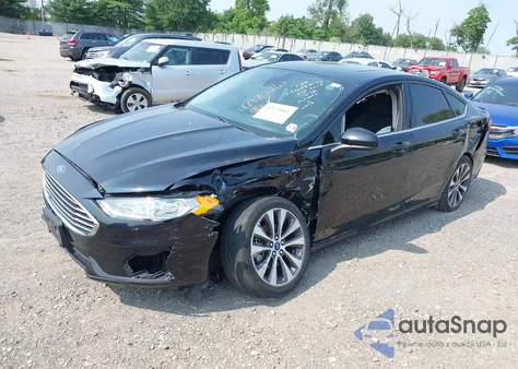 2020 Ford Fusion Se из США, поврежденный, VIN 3FA6P0T94LR191111